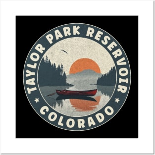 Taylor Park Reservoir Colorado Sunset Posters and Art